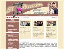 Tablet Screenshot of jodreams.dk